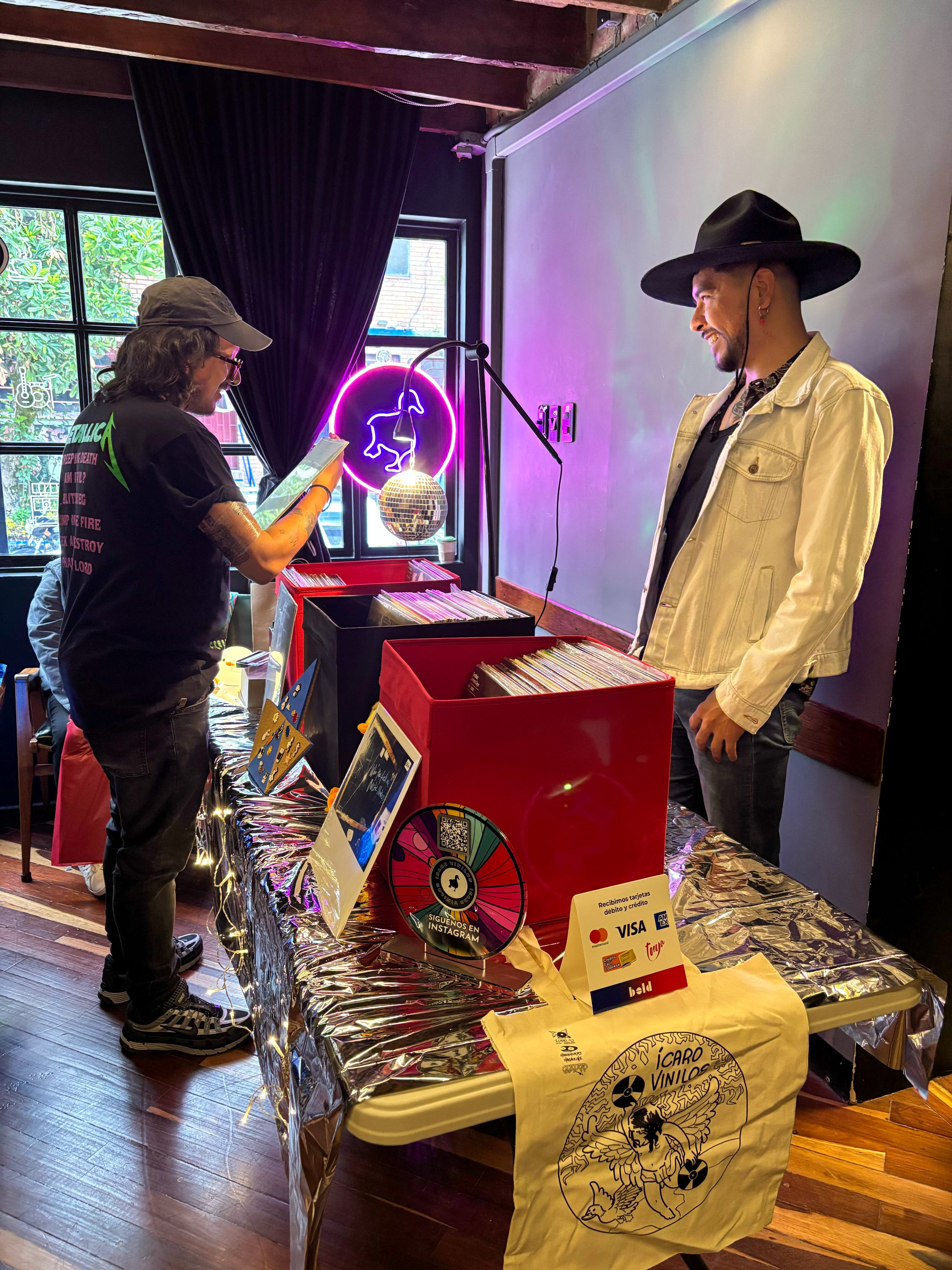 Nuestro stand en una de las ferias que hemos asistido.