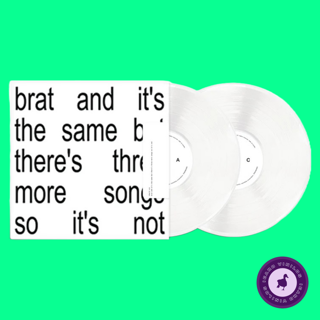 Brat and it's the same but there's three more songs so it's not - Charli XCX